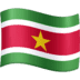 🇸🇷 flag: Suriname display on Facebook